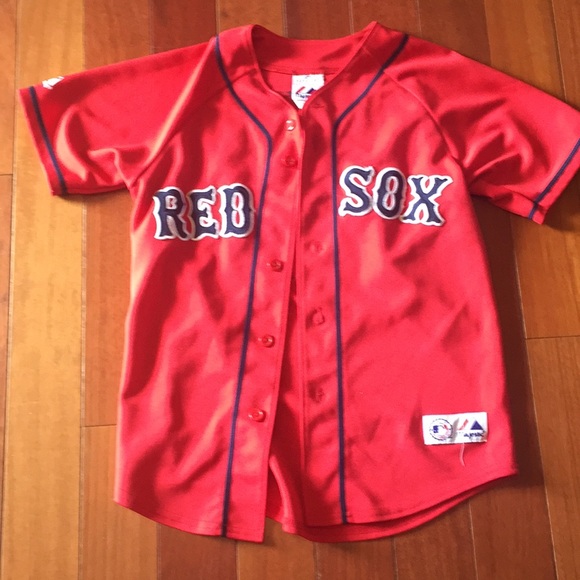 red red sox shirt